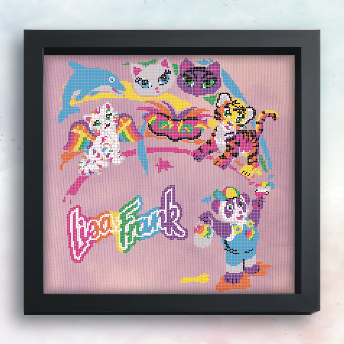 Rainbow Splash Pattern - Lisa Frank Inspired Collection – Poison