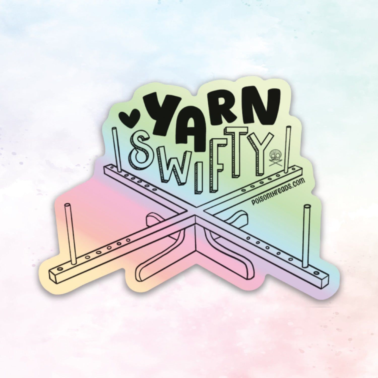 Swifty Sticker Yarn Swifty Sticker - Taylor Swift Inspired – Poison Threads