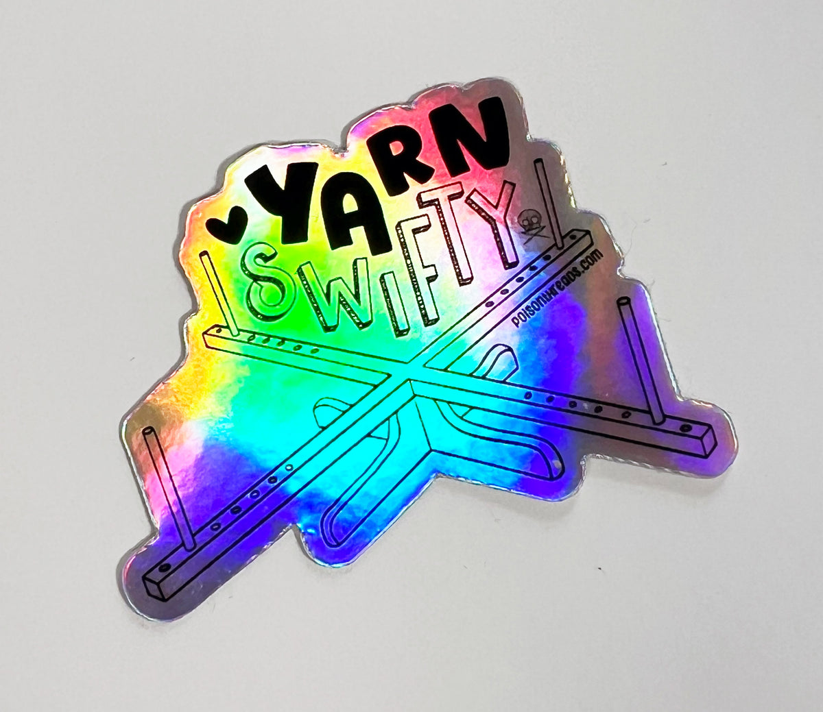 Yarn Swifty Sticker - Taylor Swift Inspired – Poison Threads